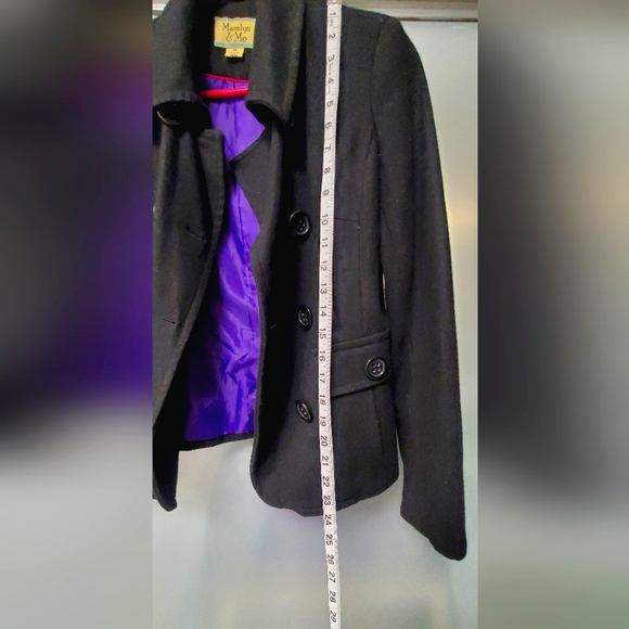 Marilyn & Me - Black Midi Petite Blazer - Picture 4 of 6